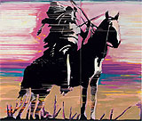 Indianer auf Pferd