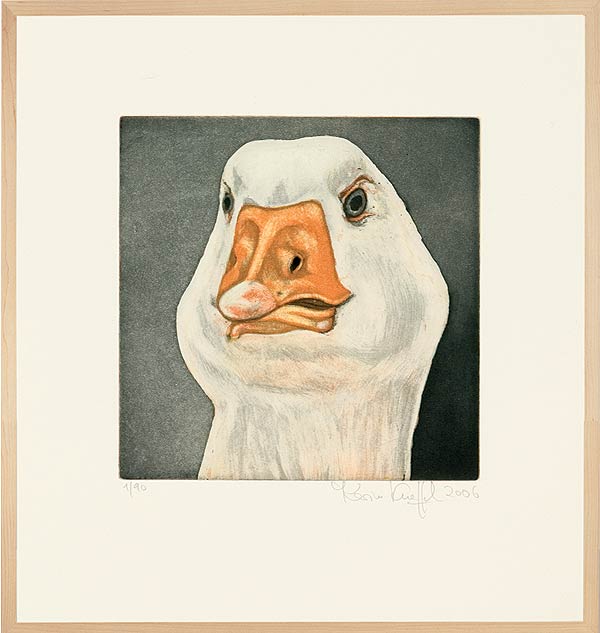 Kopf einer Gans